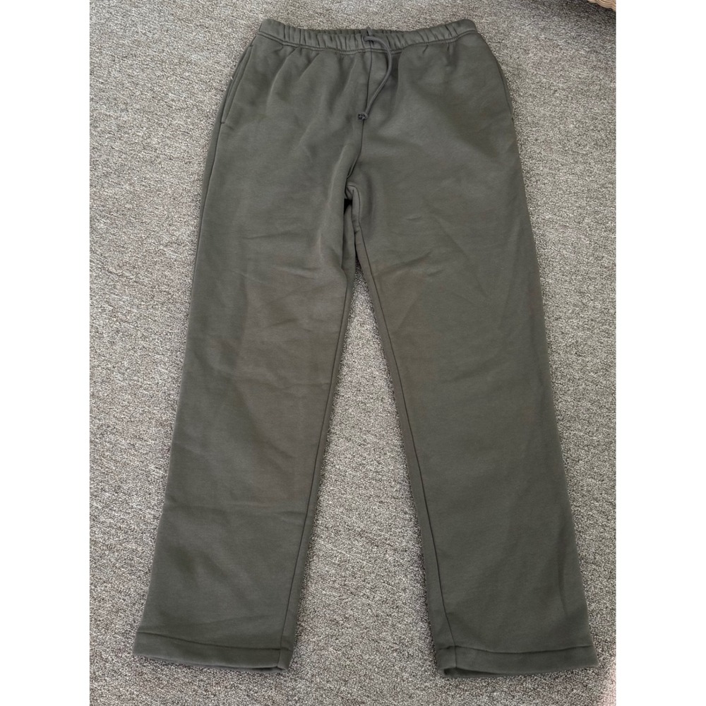 SKIMS Mens Fleece Lounge Straight Leg Sweatpants Driftwood JO-JOG-9008M Size M